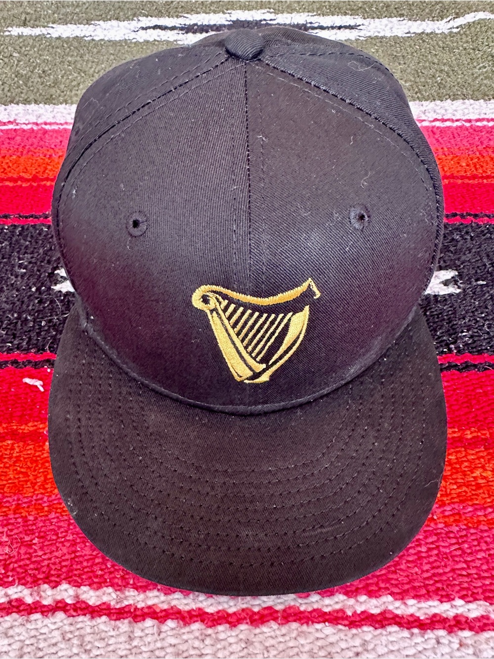 Men's Guinness Embroidered Harp Logo Hat